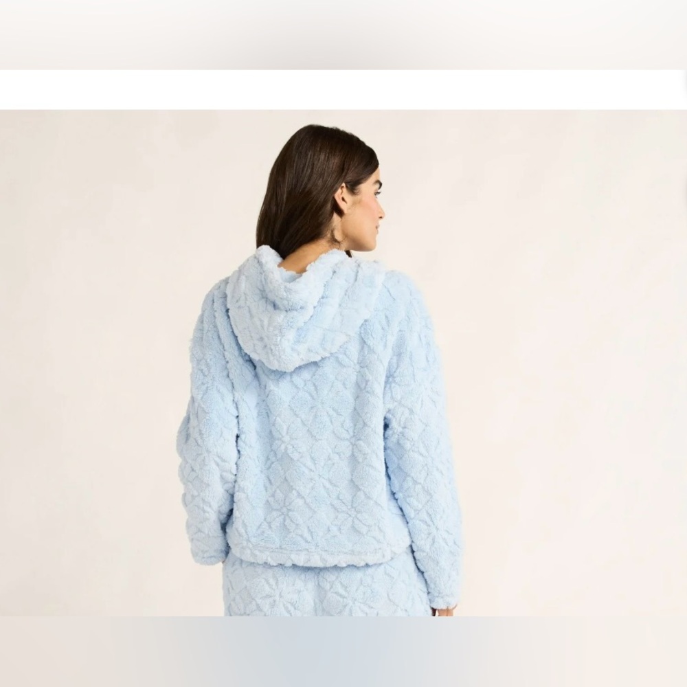 Joyspun Women’s Light Blue Hooded Sweater! NWT! Size XS! - Picture 2 of 6